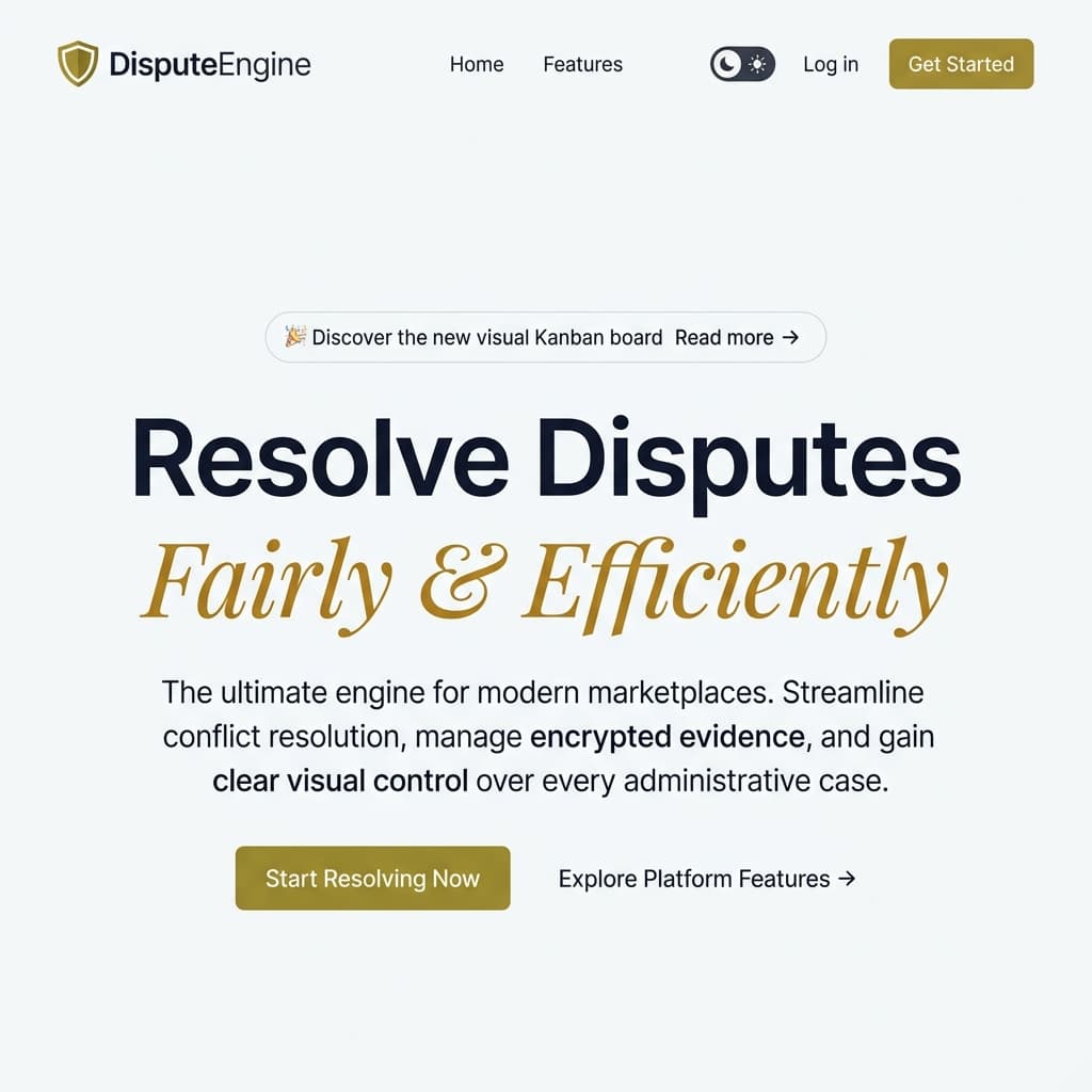 Marketplace Dispute Engine
